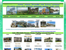 Tablet Screenshot of cebuaffordablehouses.com